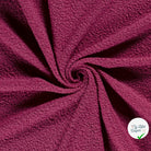 Bouclette stretch unie fuchsia