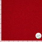 Bouclette stretch unie rouge