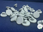 BOUTON À QUEUE GRIS BLEU 13MM - LOT DE 10 - My Little Coupon