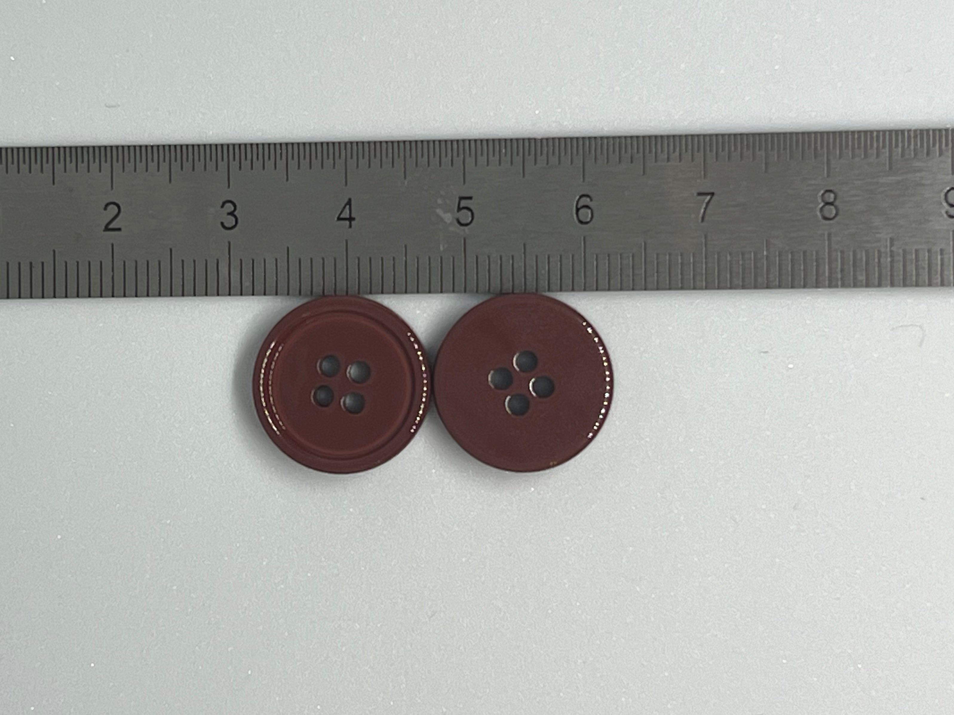 BOUTON CHOCOLAT AU LAIT 15mm - lot de 2 - My Little Coupon