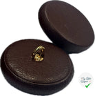 BOUTON CUIR A QUEUE LIE DE VIN (lot de 2) - My Little Coupon