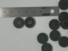 BOUTON GRIS FONCÉ 15mm - lot de 2 - My Little Coupon