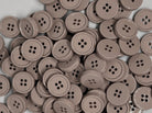 BOUTON GRIS LÉGÈREMENT ROSÉ 15MM - lot de 2 - My Little Coupon