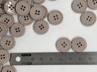 BOUTON GRIS LÉGÈREMENT ROSÉ 15MM - lot de 2 - My Little Coupon