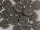 BOUTON GRIS MARBRÉ 28mm  - lot de 2 - My Little Coupon