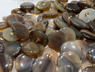 BOUTON MARRON NACRÉ (lot de 6) 25mm - My Little Coupon