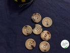 BOUTON TIGRÉ (lot de 10) 1,5CM DIAMÈTRE - My Little Coupon
