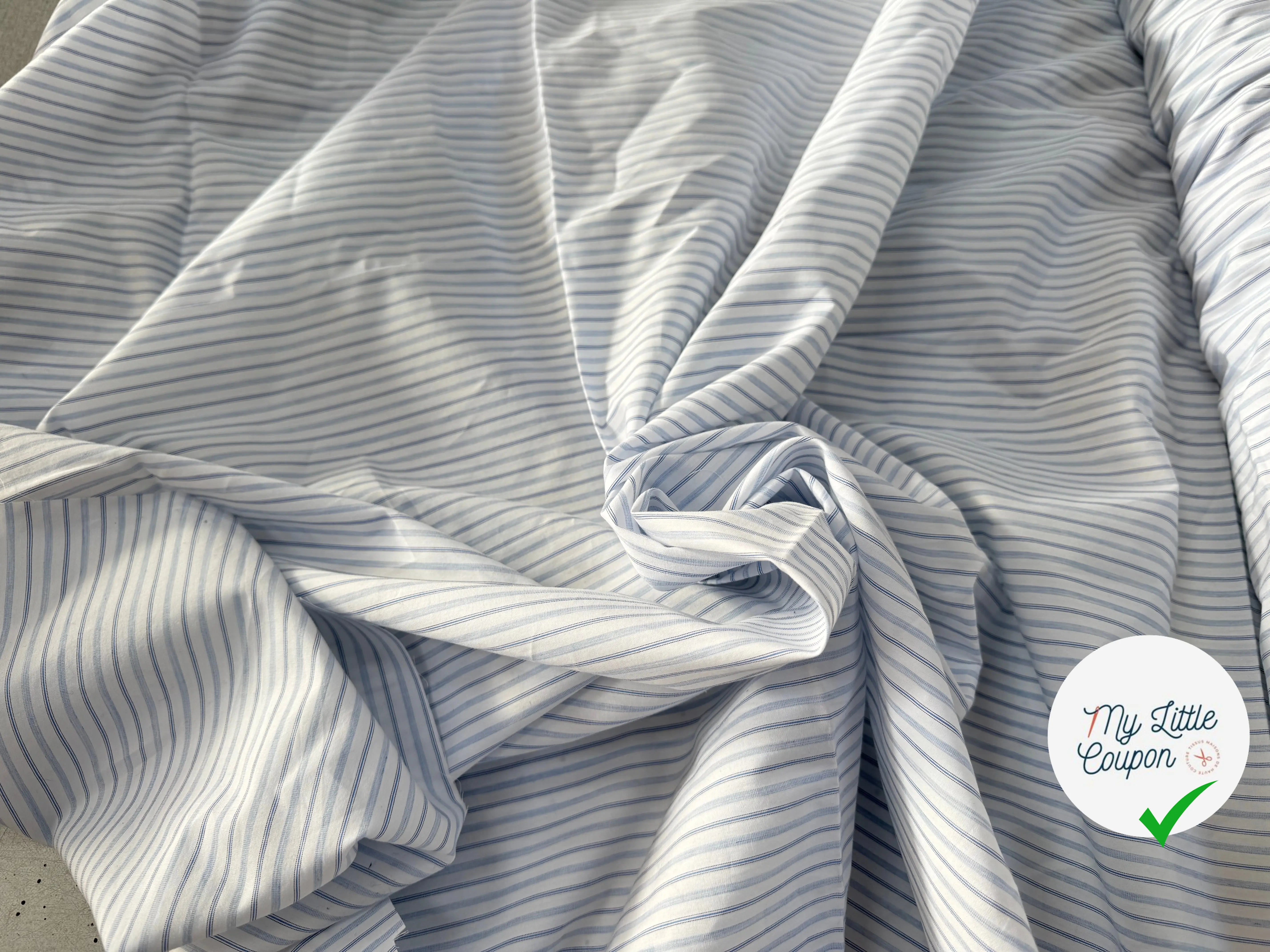 BOX MONTE-CARLO TISSU CHEMISE POPELINE - My Little Coupon