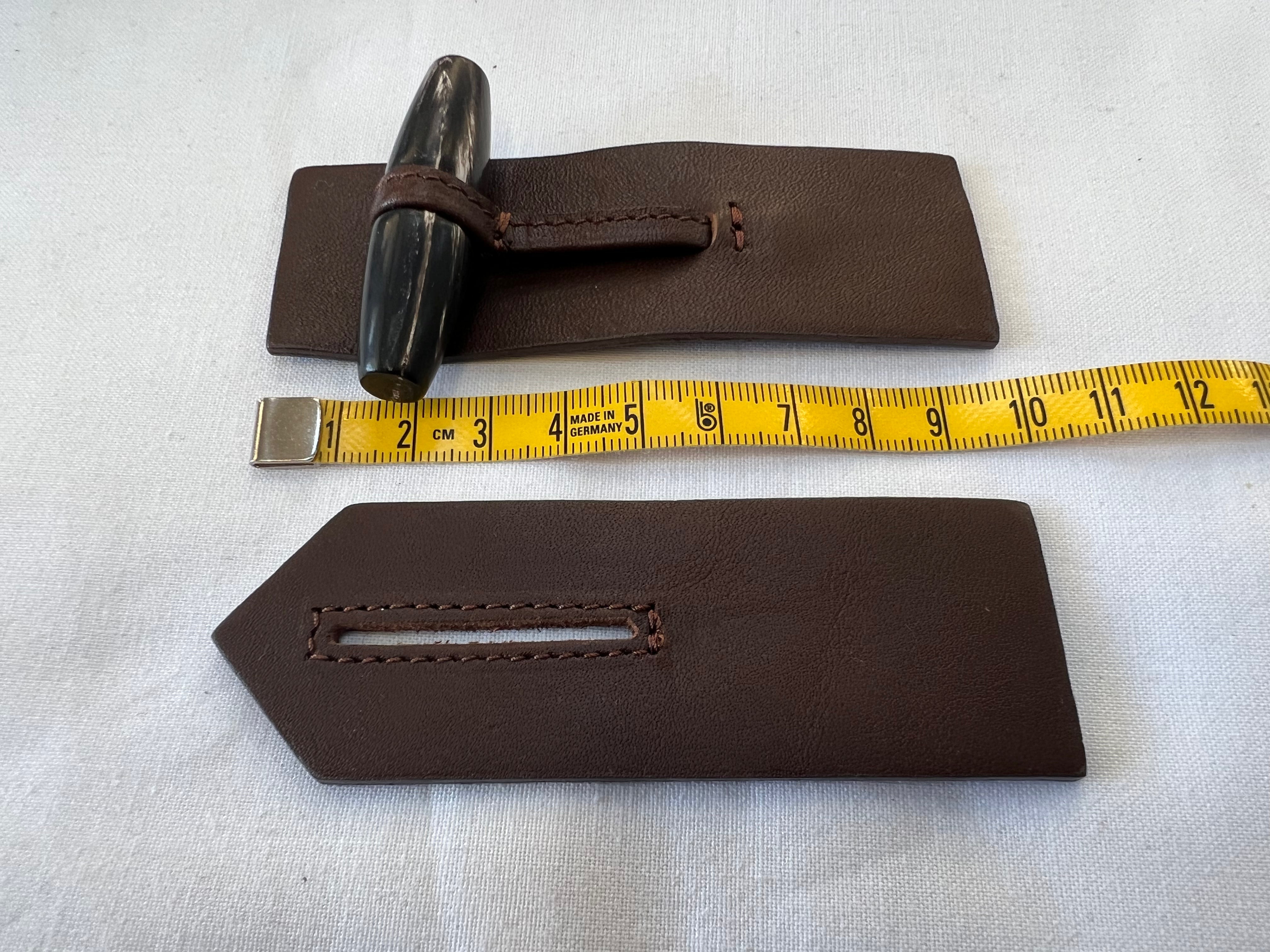 BRANDEBOURG CUIR MARRON - My Little Coupon