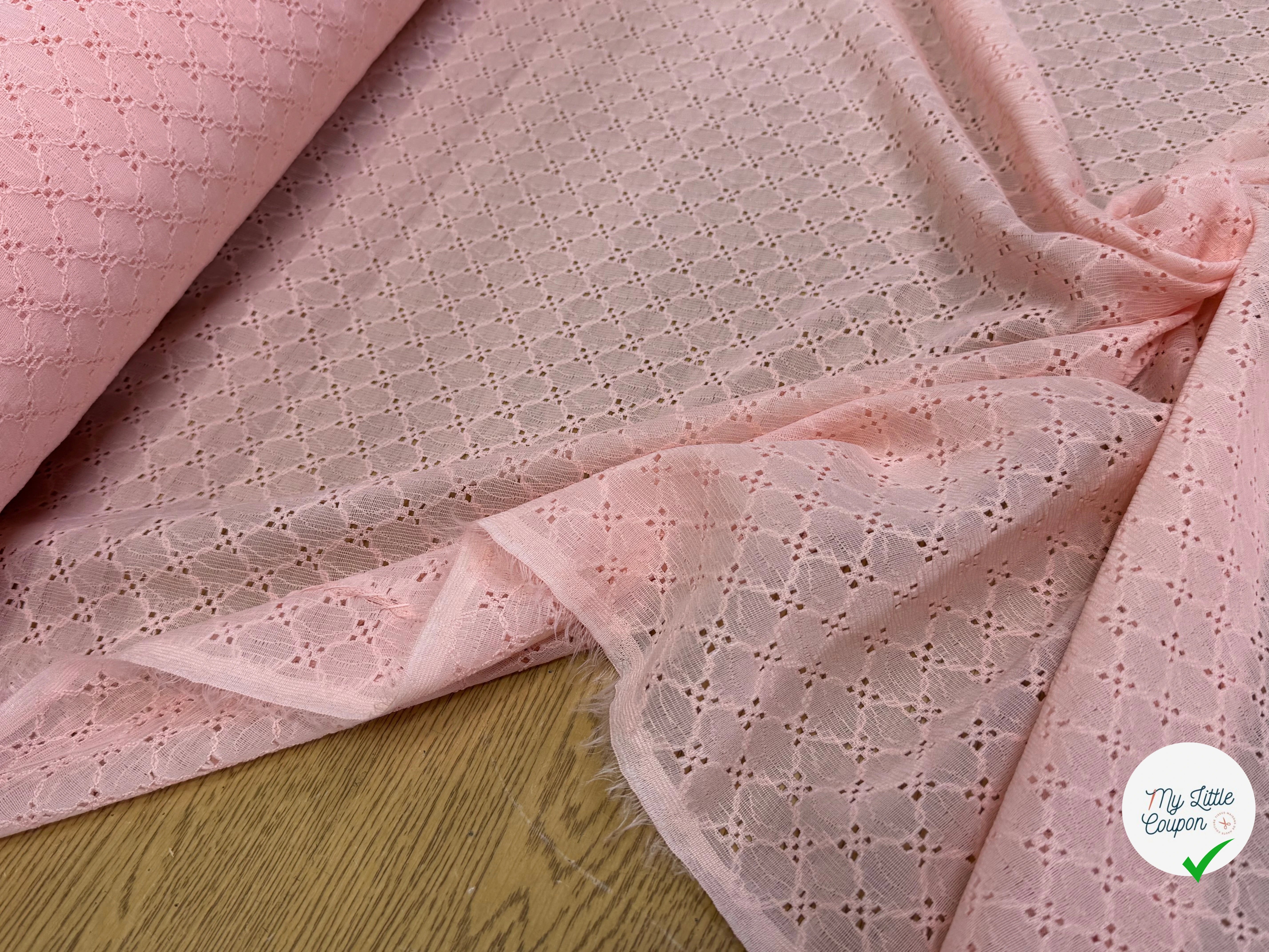 BRODERIE ANGLAISE ROSE - My Little Coupon