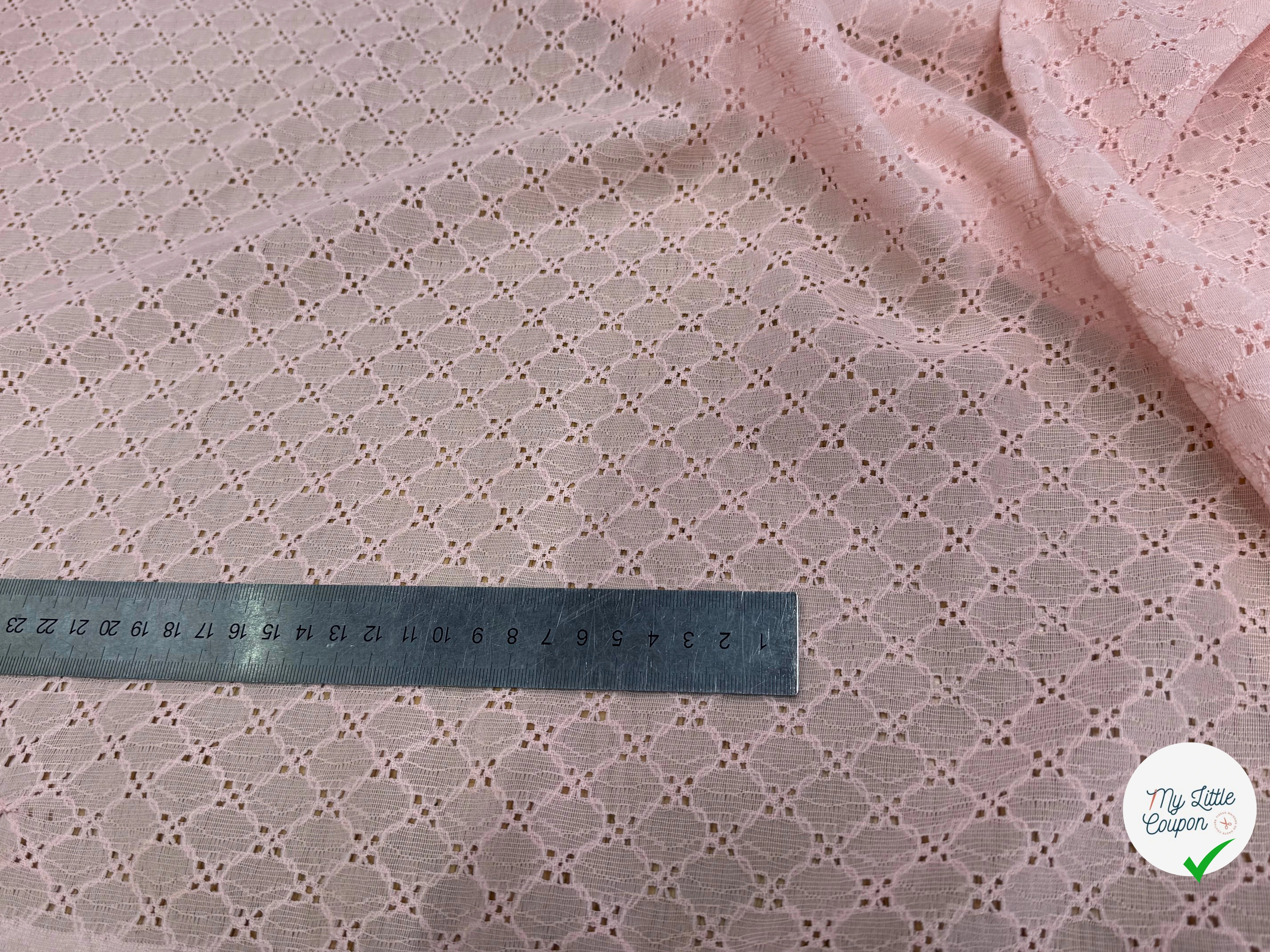 BRODERIE ANGLAISE ROSE - My Little Coupon