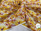 BRODERIE COTON BRODÉ DIGITAL FLOWER JAUNE - My Little Coupon