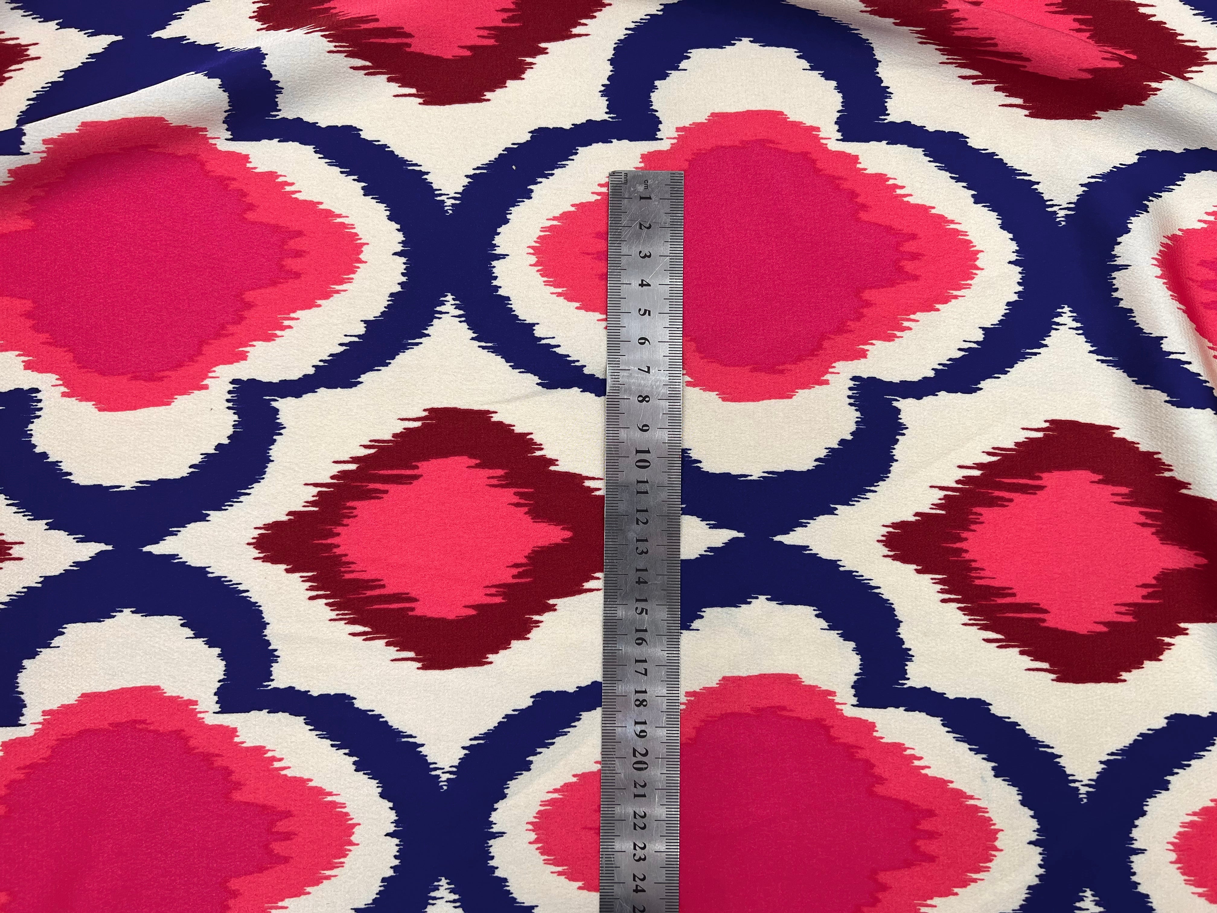 BUBBLE CREPE ELEGANCE & GEOMETRIE STRONG BLUE MLC INTERN