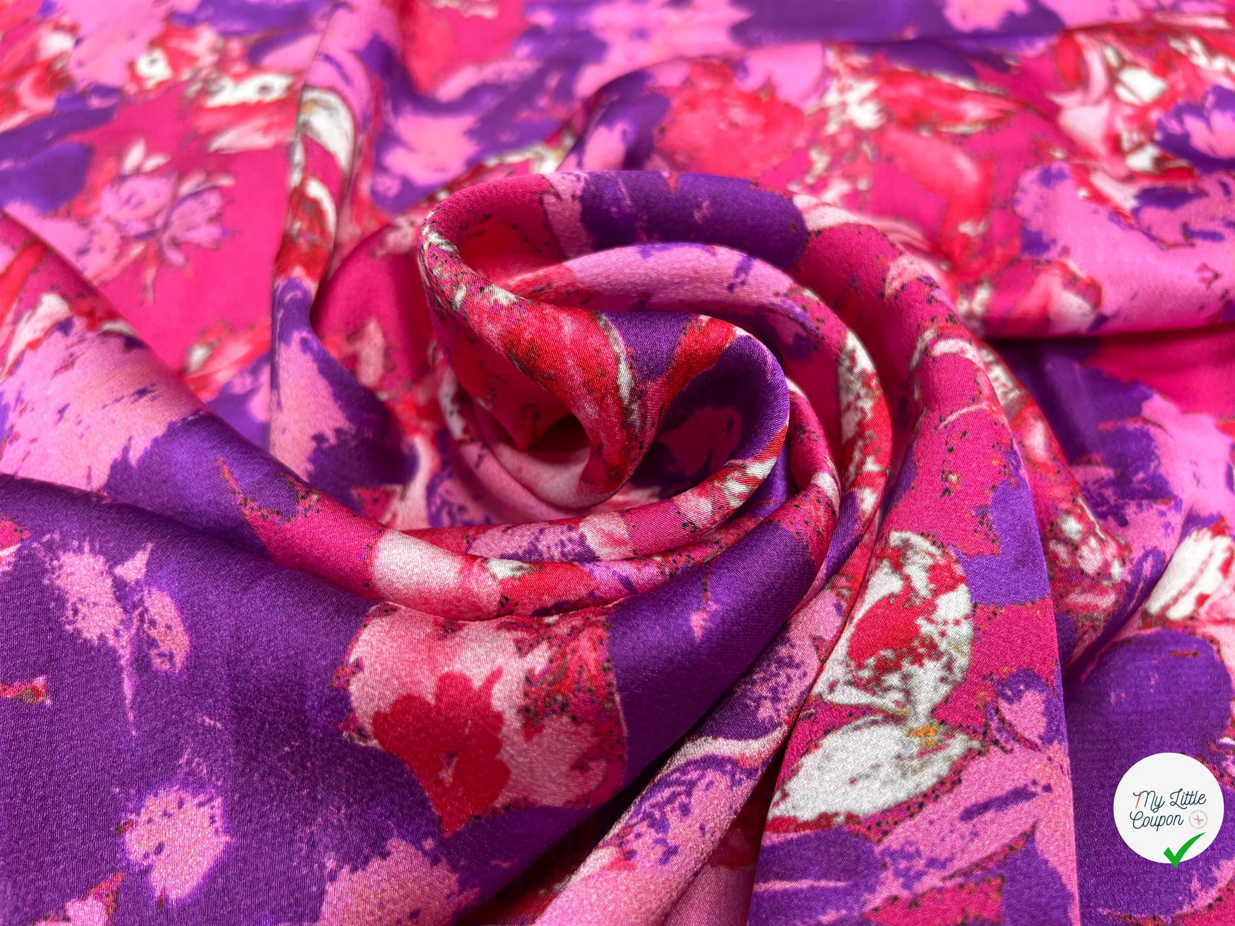 BUBBLE CREPE PINK & RED SUGAR - My Little Coupon