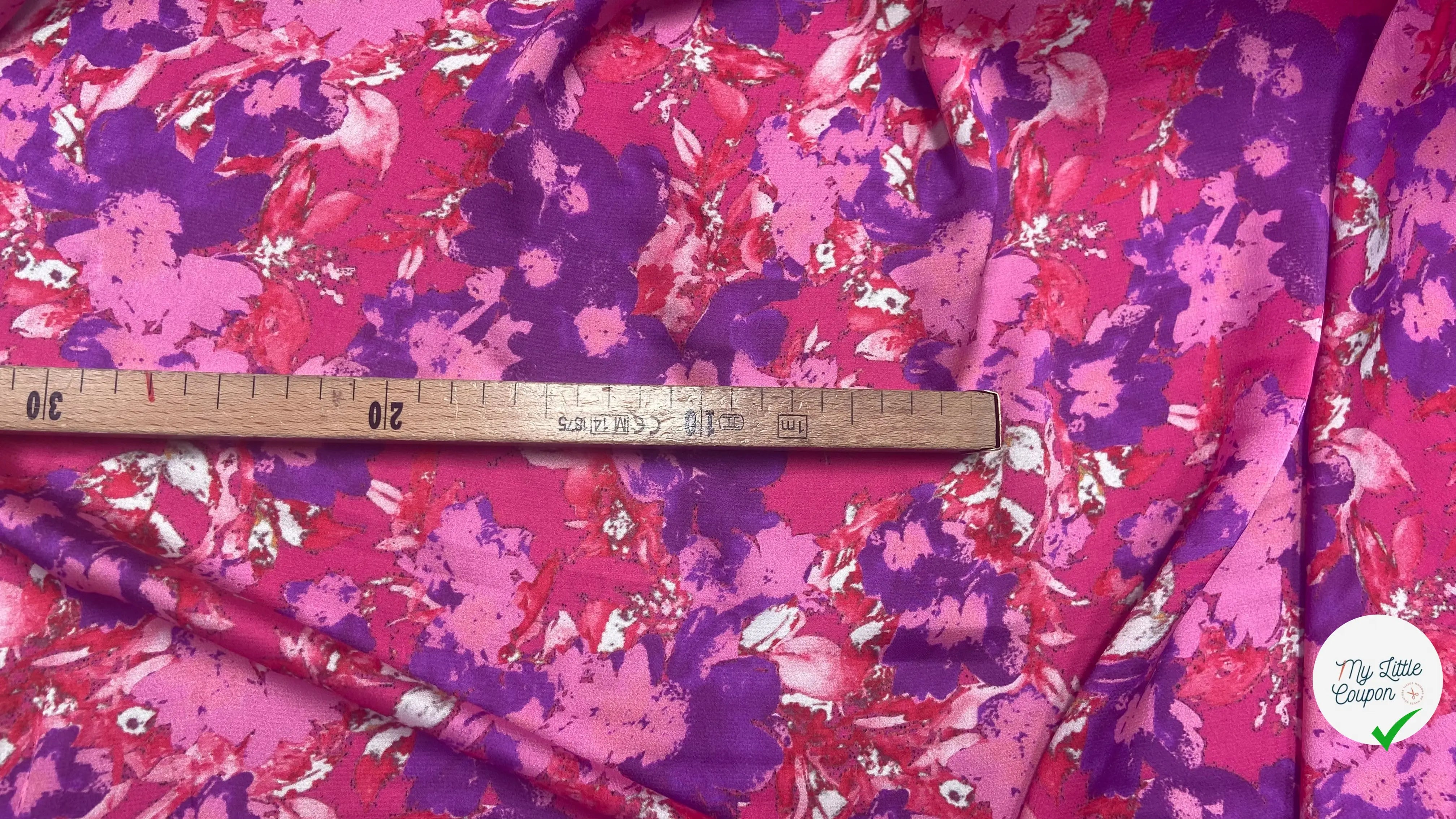 BUBBLE CREPE PINK & RED SUGAR - My Little Coupon
