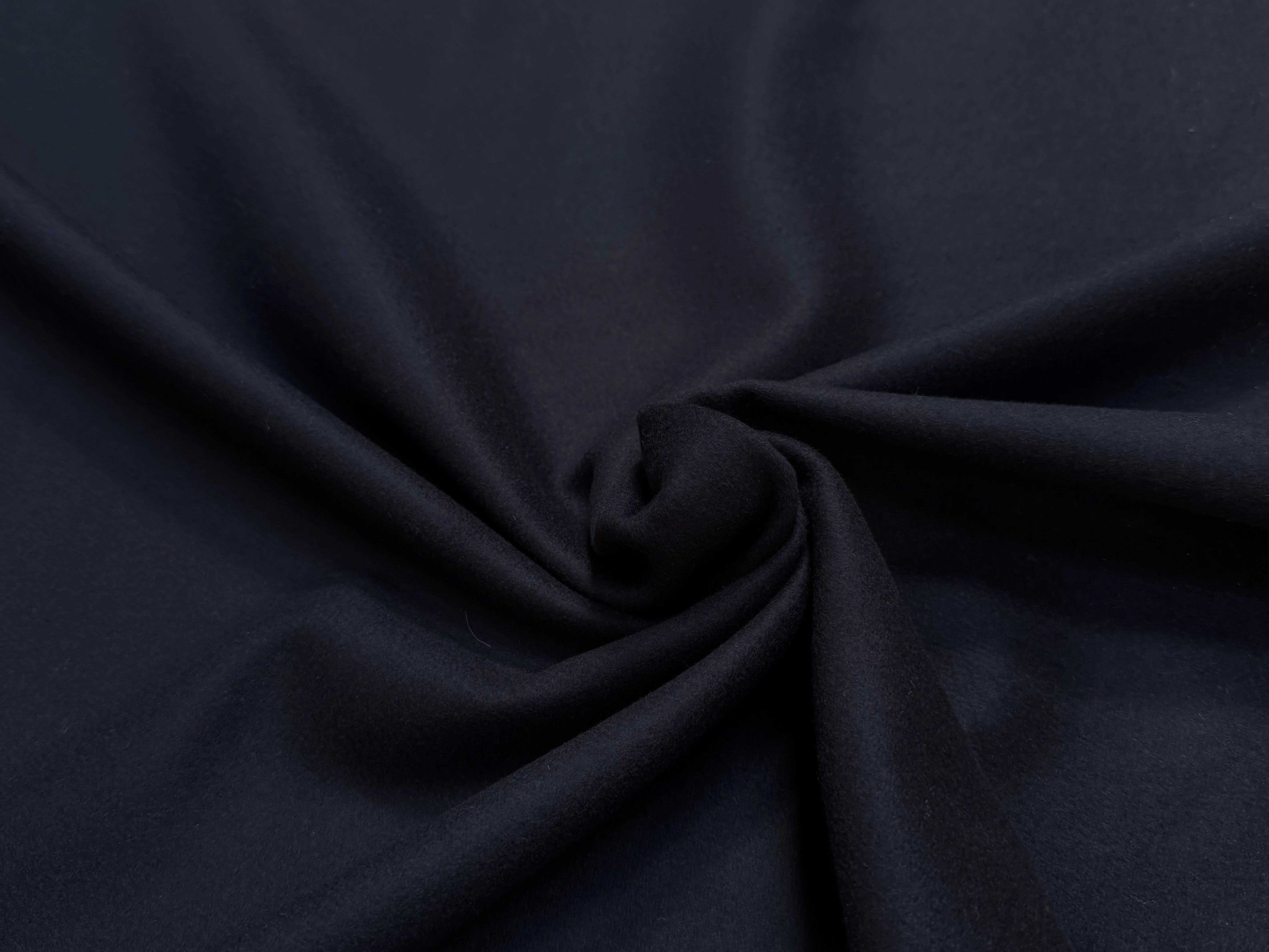 CABAN DE LAINE DOUX BLEU MARINE - My Little Coupon