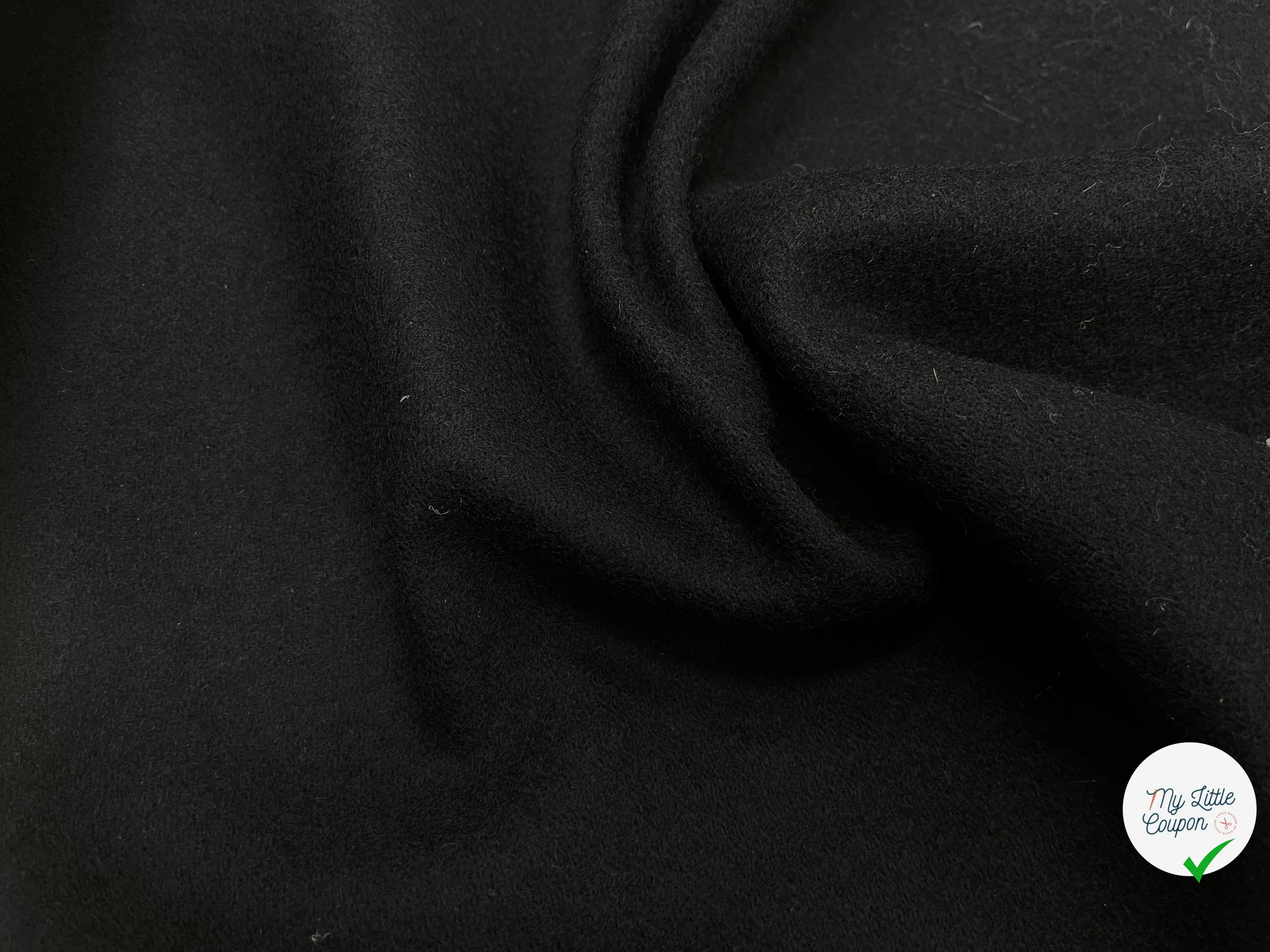 CABAN DE LAINE NOIR 155CM - My Little Coupon
