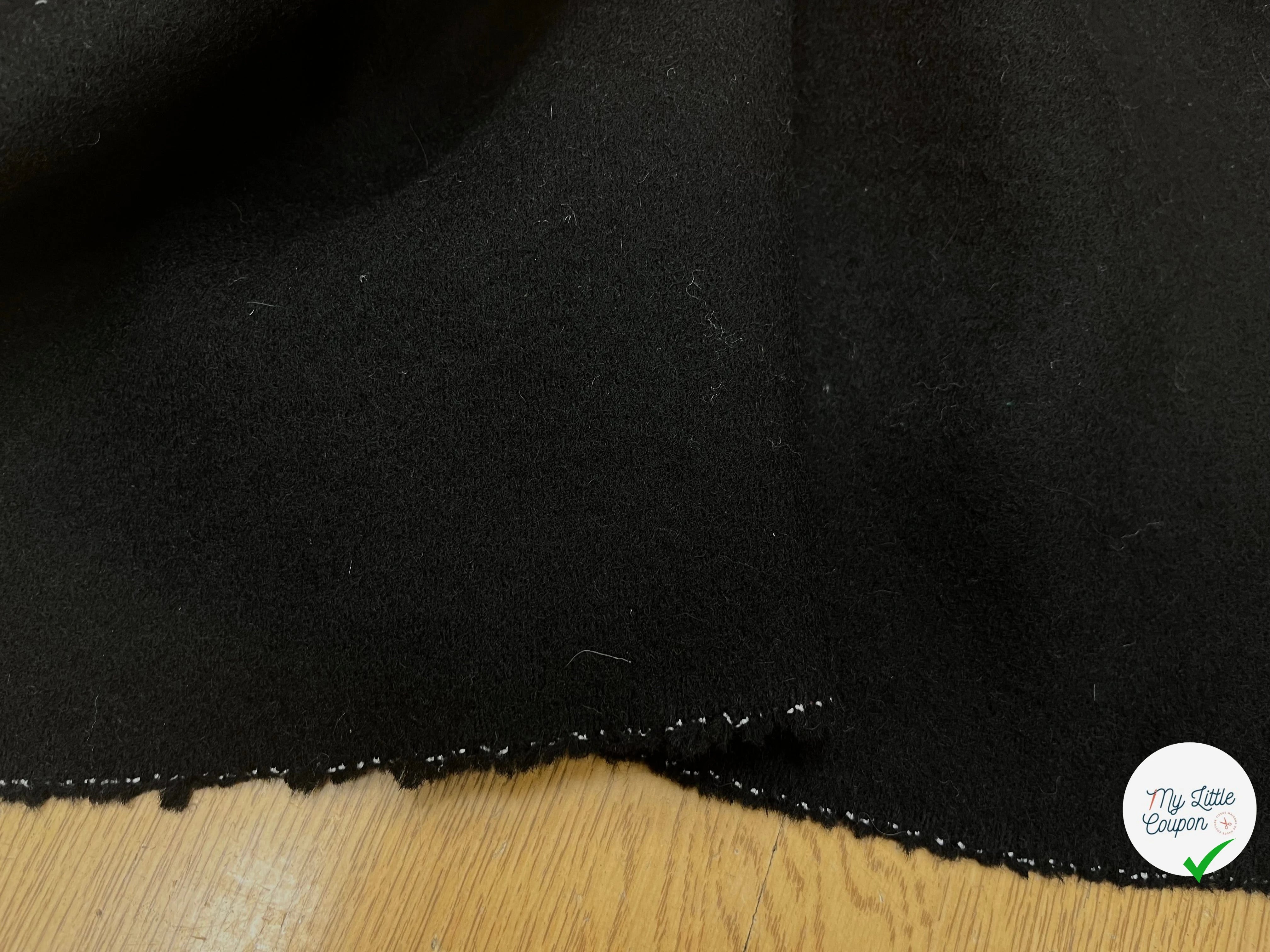 CABAN DE LAINE NOIR 155CM - My Little Coupon