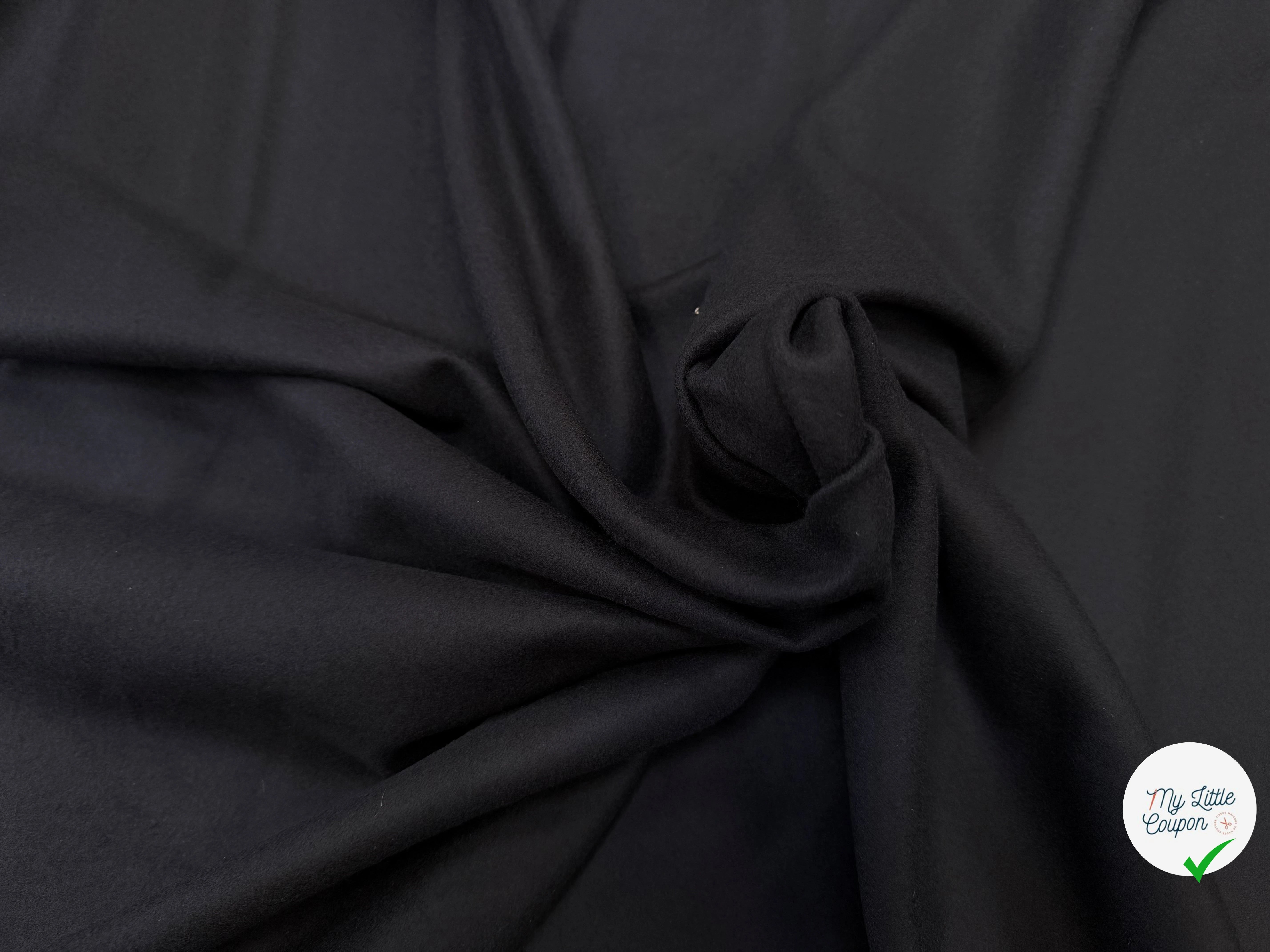 CABAN NOIR PROFOND EN CACHEMIRE - My Little Coupon