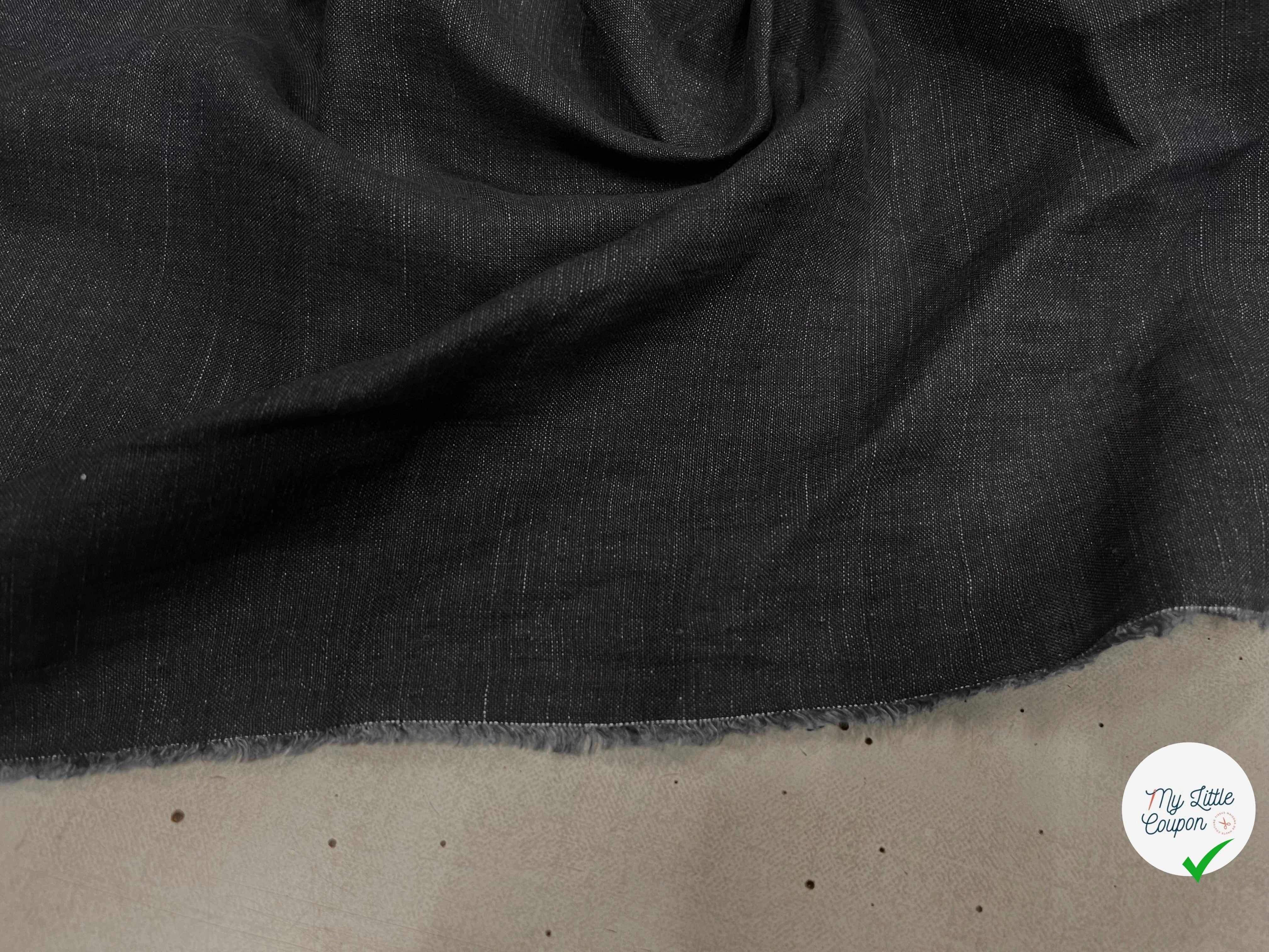CHAMBRAY DE COTON GRIS 153CM - My Little Coupon