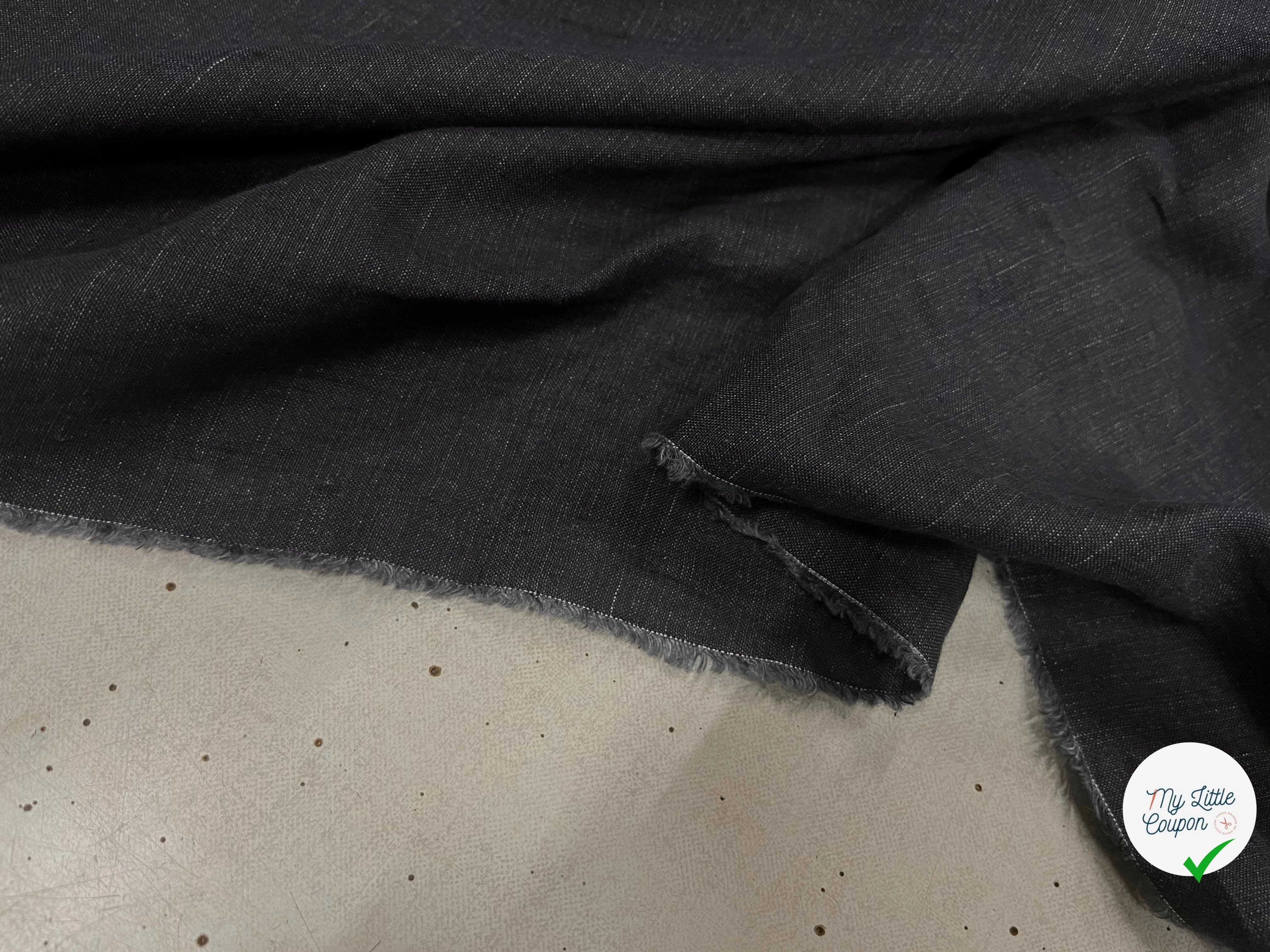 CHAMBRAY DE COTON GRIS 153CM - My Little Coupon