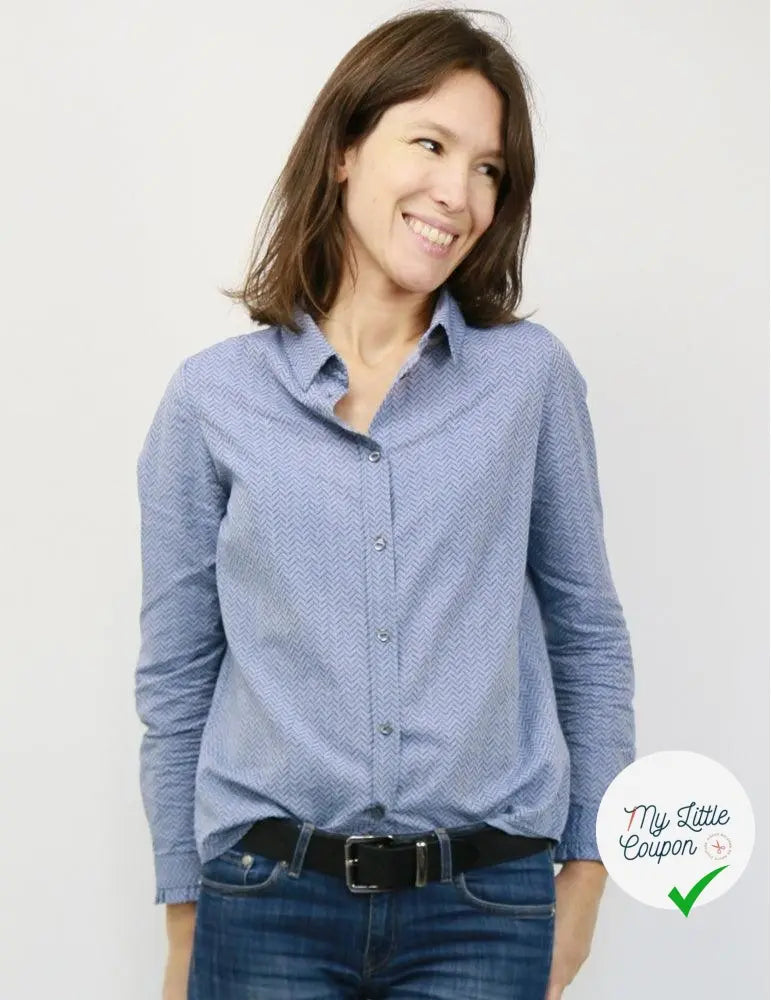 CHEMISE LISERON ATELIER SCÄMMIT - My Little Coupon - tissu - coudre