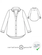 CHEMISE LISERON ATELIER SCÄMMIT - My Little Coupon - tissu - coudre