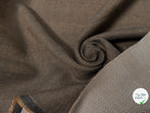 CHEVRON POLYVISCOSE MARRON NOIR - My Little Coupon