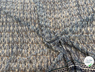 CHIFFON IMPRIMÉ MOTIFS GÉOMETRIQUES CIEL MARINE - My Little Coupon
