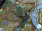 CHIFFON PRINTED BABY BLUE/VERT À PANNEAU - My Little Coupon