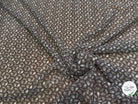 CHIFFON PRINTED CAILLOUX FOND GRIS FONCÉ - My Little Coupon