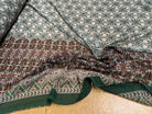 CHIFFON PRINTED ETHNIC VERT - My Little Coupon