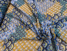 CHIFFON PRINTED ÉVANTAILS MULTICOLORES - My Little Coupon