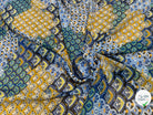 CHIFFON PRINTED ÉVANTAILS MULTICOLORES - My Little Coupon