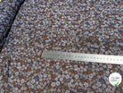 CHIFFON PRINTED FEU D'ARTIFICES MULTICOLORES FOND MARINE - My Little Coupon