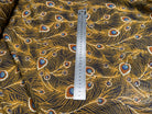CHIFFON PRINTED FEUILLAGES MUSTARD - My Little Coupon