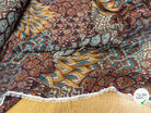 CHIFFON PRINTED FLORAUX MULTICOLORES CHOCO CARAMEL - My Little Coupon
