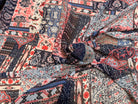 CHIFFON PRINTED LONDON BRICK MULTICOLORES - My Little Coupon