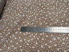 CHIFFON PRINTED POIS BULLES BEIGE TAUPE - My Little Coupon