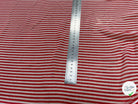 CHIFFON PRINTED RAYURES ROUGE - My Little Coupon