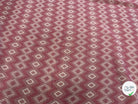 CHIFFON ROSE MOTIF GÉOMETRIQUE - My Little Coupon