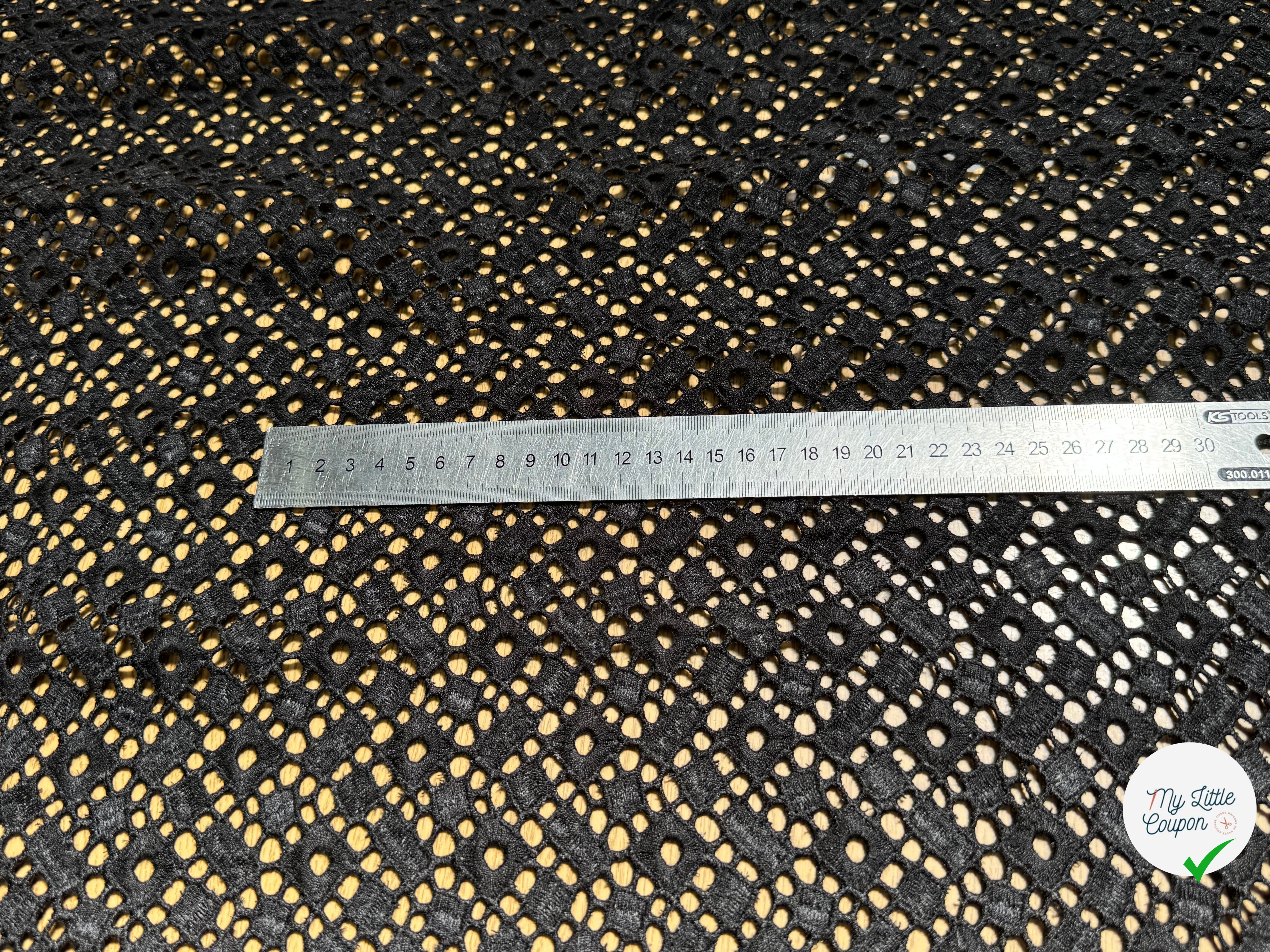 DENTELLE RIGIDE NOIR - My Little Coupon