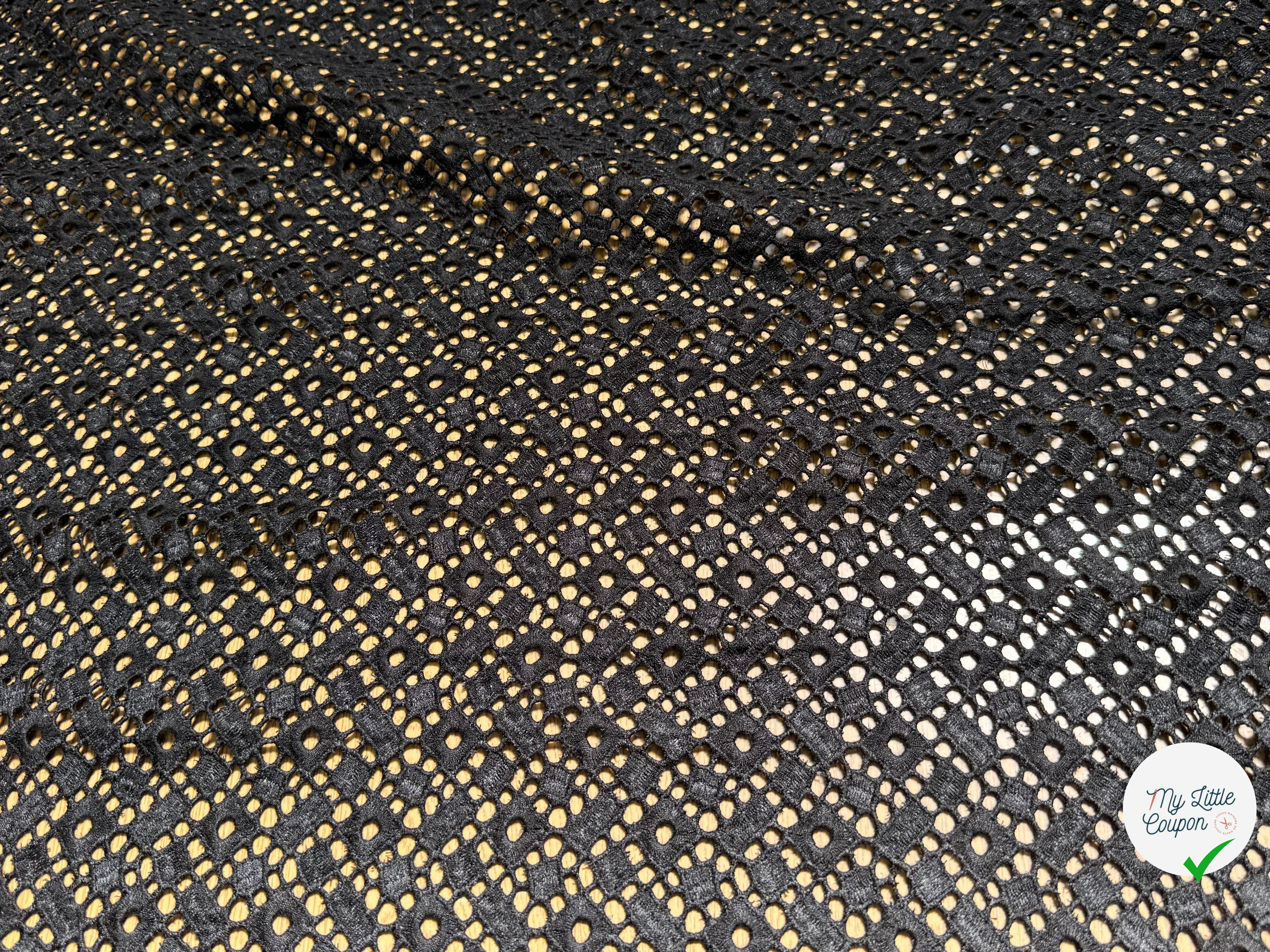 DENTELLE RIGIDE NOIR - My Little Coupon