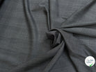 DRAPERIE 100% LAINE VIERGE ÉLÉGANTE À CARREAUX ANTHRACITE - My Little Coupon