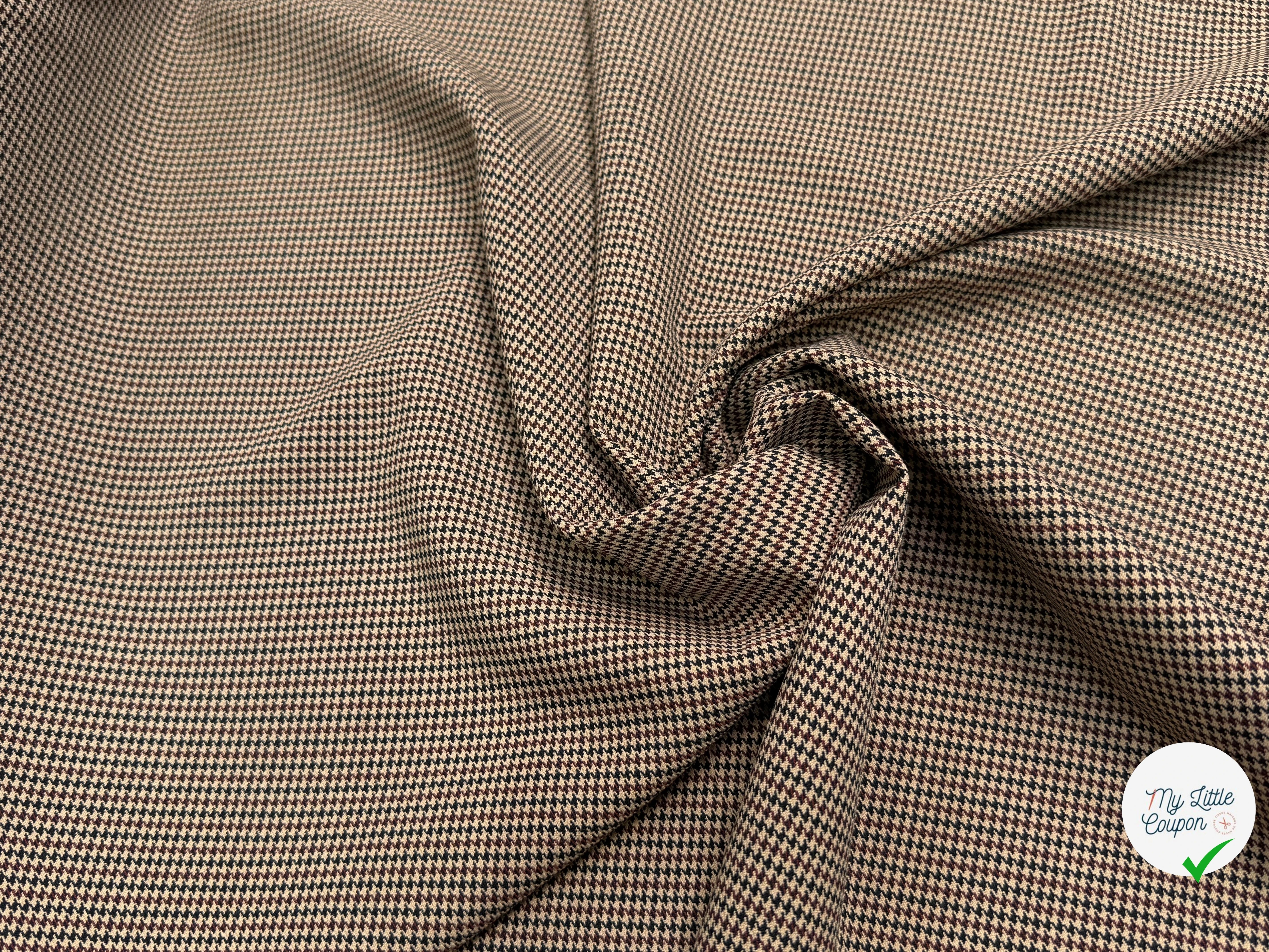 DRAPERIE PIED DE COQ MULTICO TAUPE - My Little Coupon