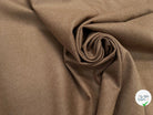 FLANELLE MARRON CAMEL LAINE - My Little Coupon