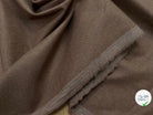 FLANELLE MARRON CAMEL LAINE - My Little Coupon
