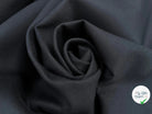 GABARDINE DE COTON STRIÉ BLEU NAVY - My Little Coupon