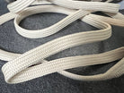 CORDON TRESSÉ PLAT BEIGE FICELLE 10mm - My Little Coupon
