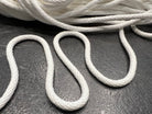 CORDON TRESSÉ ROND BLANC 7mm - My Little Coupon